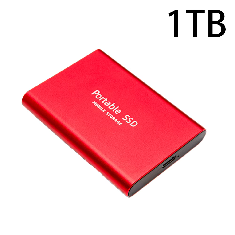 Shock Resistant Portable 2TB 4TB SSD USB3.2 Type-C