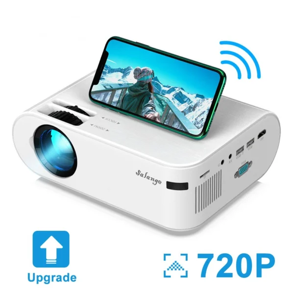 720p Portable Smart Projector for Home and Office Use