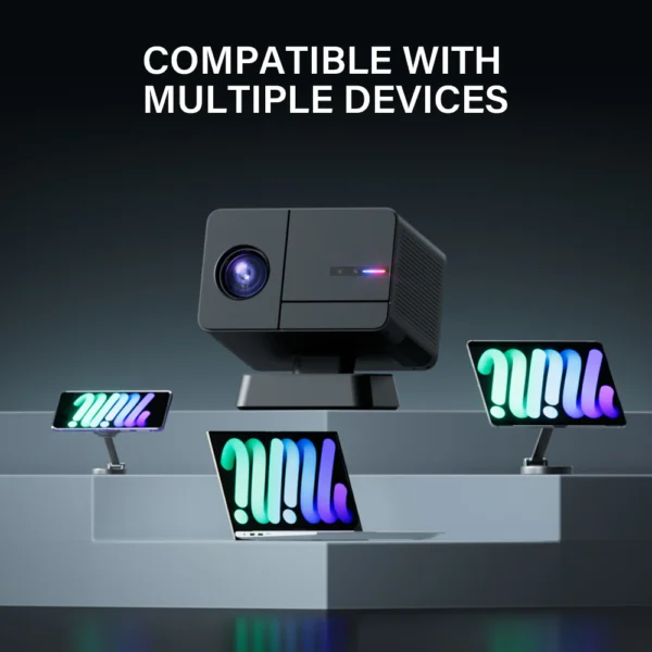 HD 1080P Auto Focus Blue Light Projector for Home