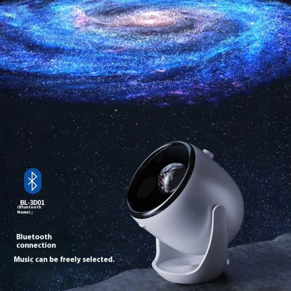 Dynamic 3D Starry Sky Projection Lamp with 150-200 Images
