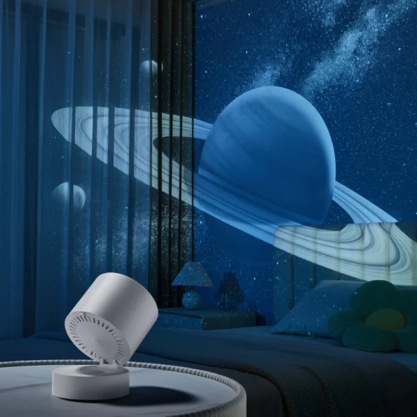 Dream Starry Sky Rotating Projection Lamp with Bluetooth