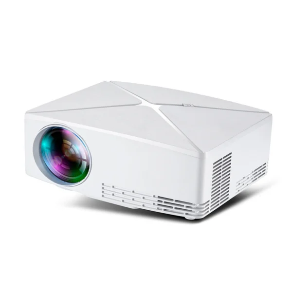 New C80 Mini Home Projector with 720p HD LED