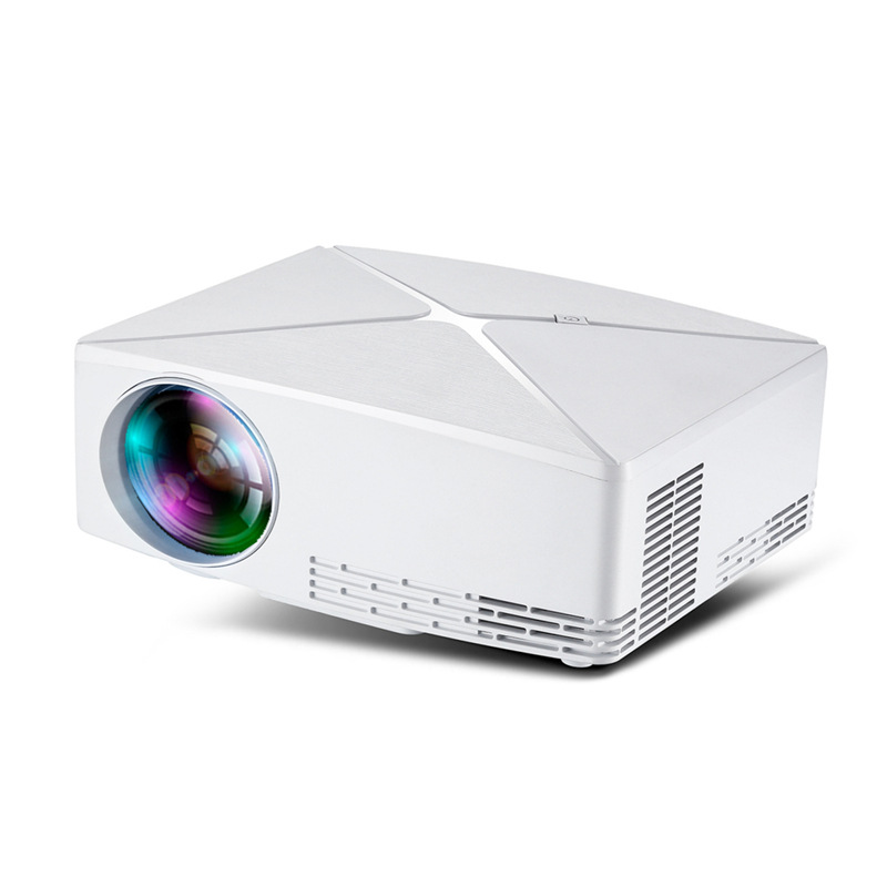 New C80 Mini Home Projector with 720p HD LED