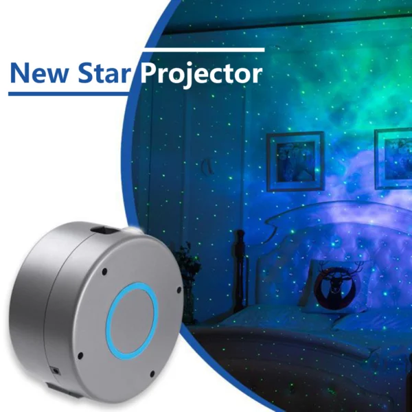 New Starry Sky Projection Lamp with Remote Control