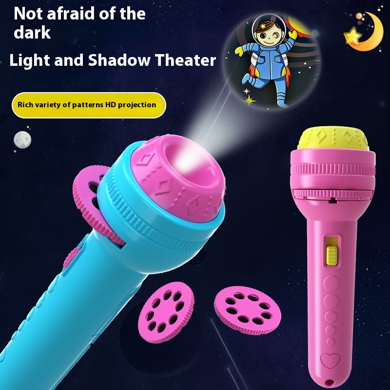 Flashlight Luminous Picture Recognition Projector Toy