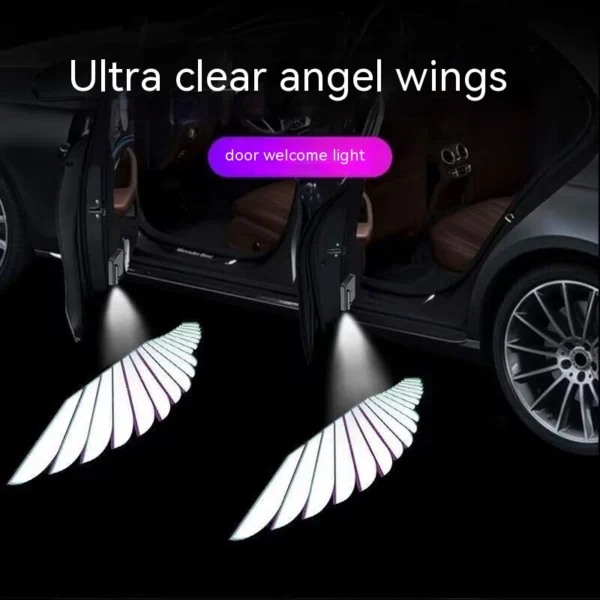 Wireless Car Door Sill Projection Light Decorative Lamp