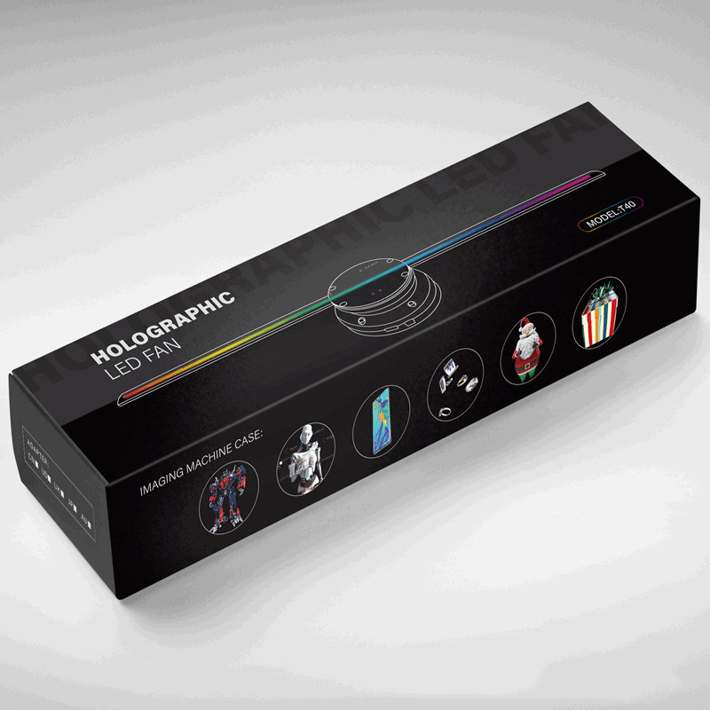 3D Holographic Projection Advertising Machine WiFi Control