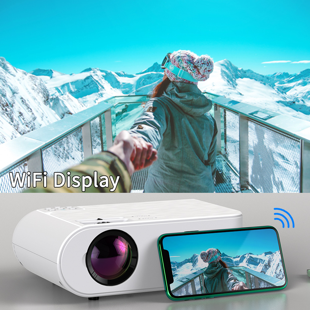 720p Portable Smart Projector P62 for Home & Office
