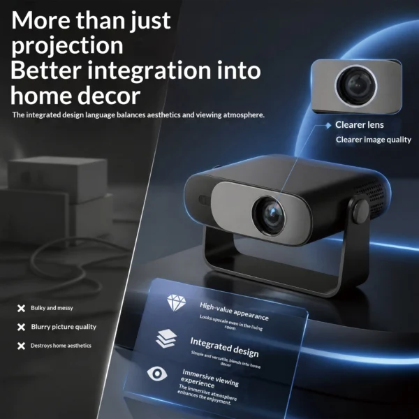 Home Theater Portable 720P Office Projector