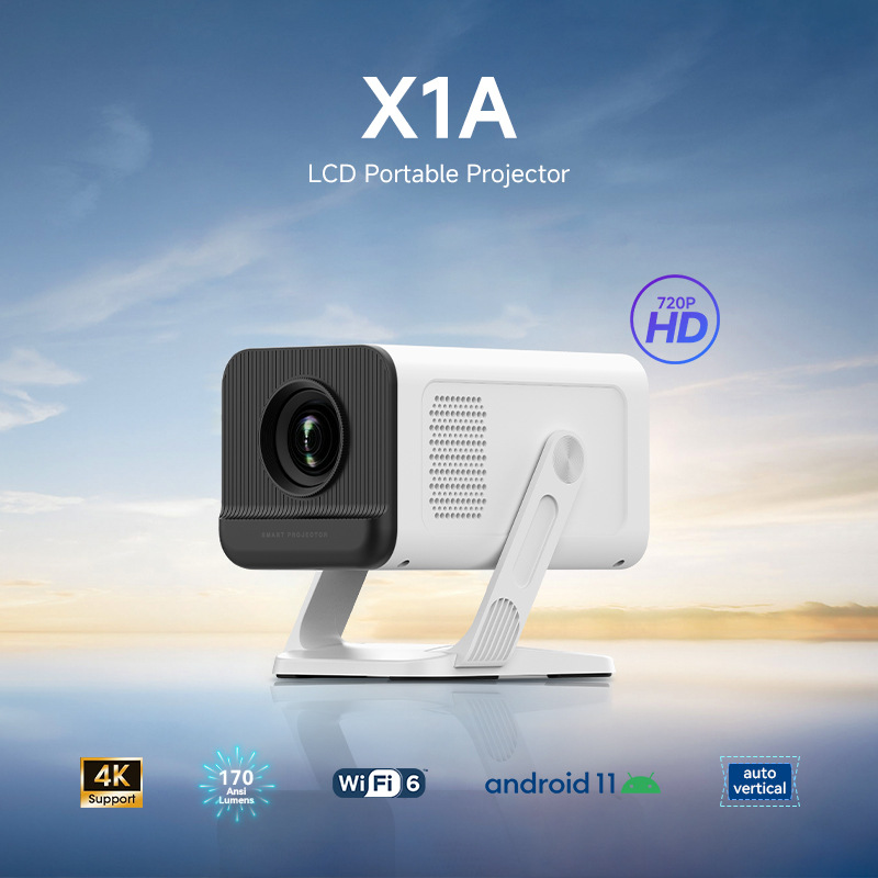 H713 150ANSI Lumens 720P Portable Home Projector HD