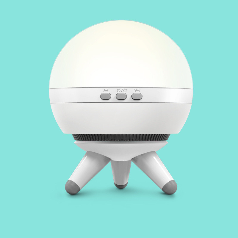 Rotating Starlight Projection Lamp with LED and Battery Power