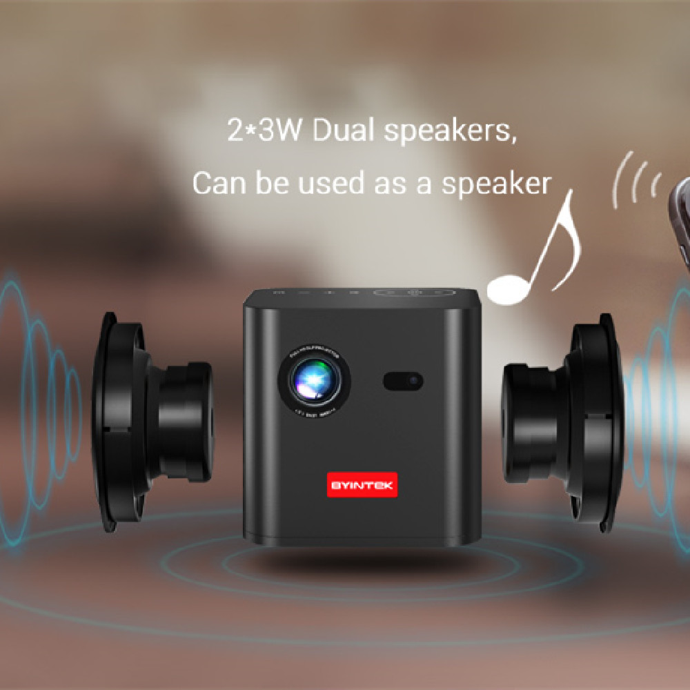 4K Portable Rechargeable Mini DLP Projector P19