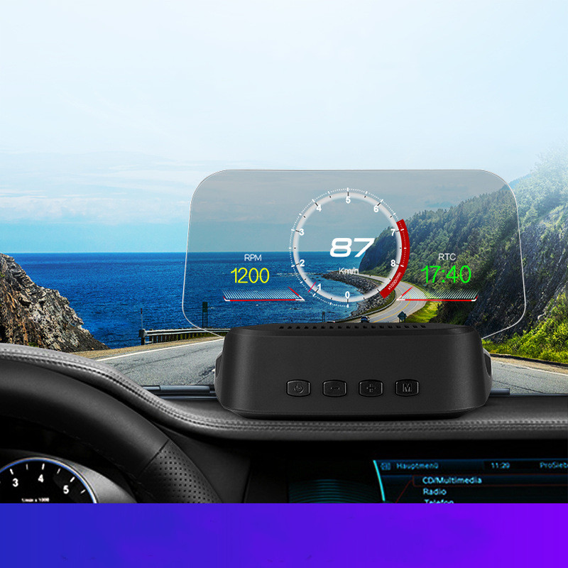 Automotive OBD Navigation Projector with LCD Display