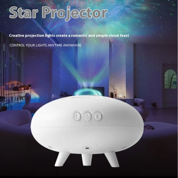 UFO Star Light Colorful USB Projection Lamp