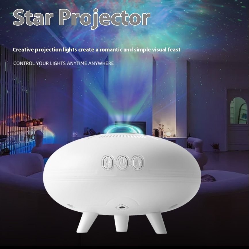 UFO Star Light Colorful USB Projection Lamp