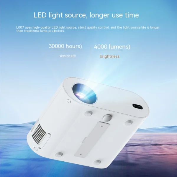 T07 Full HD Smart Projector with 320 ANSI Lumens Brightness