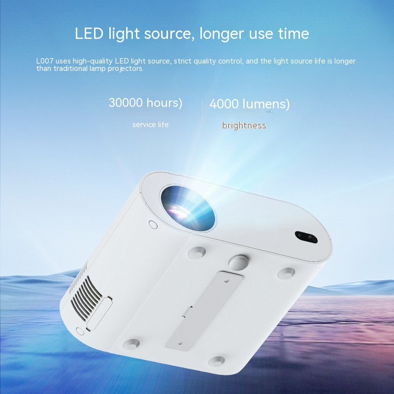 T07 Full HD Smart Projector with 320 ANSI Lumens Brightness