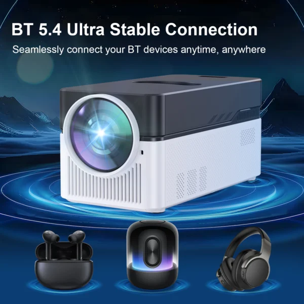 Ultra-short Focus 1080p Smart Projector 900 ANSI Lumens