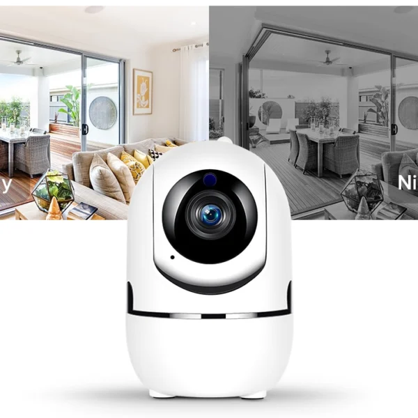 1080P Auto Tracking Home Security Camera with US EU UK Plug