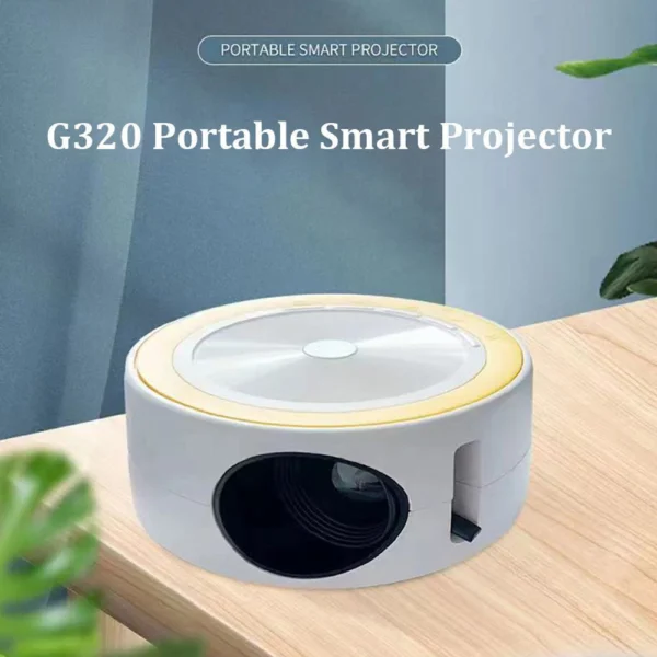 YT200 Portable Wired LED Home Projector