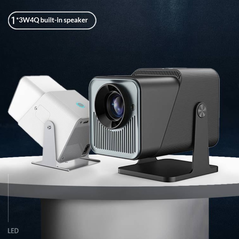 Portable 720P PTZ Mini Projector with Manual Focus