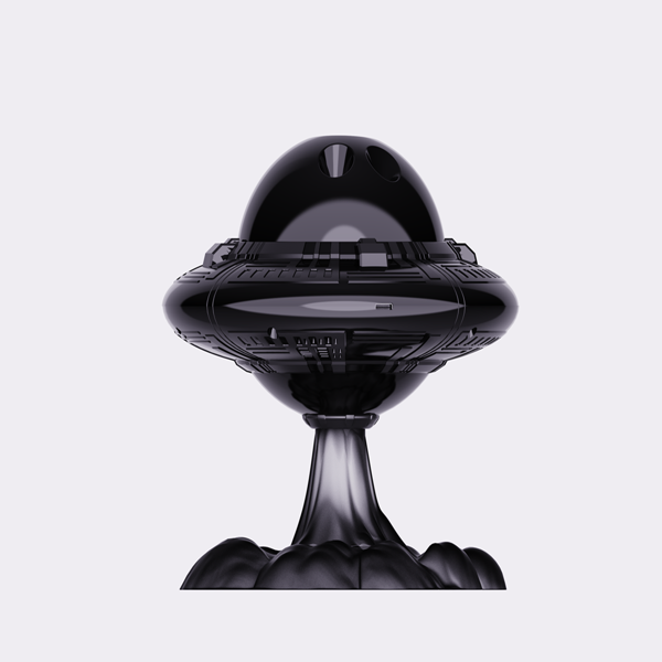 Flying Saucer Starry Sky Projection Light Indoor Decor
