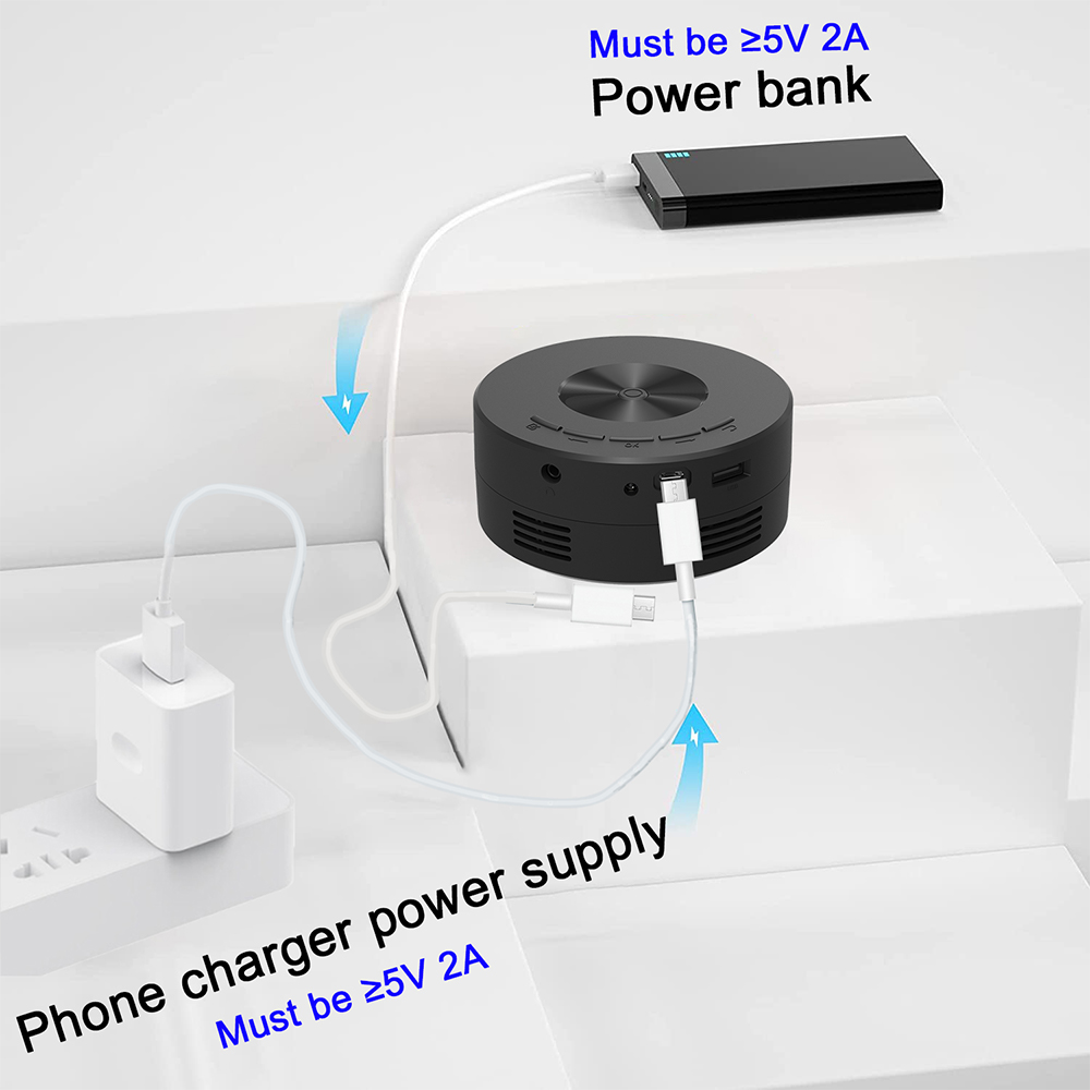 Mini Portable Home Projector for Kids Phone Projection