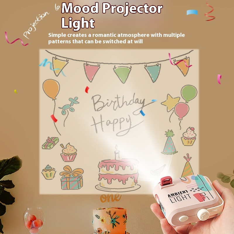 Children's Projection Lamp Photo Props for Girls