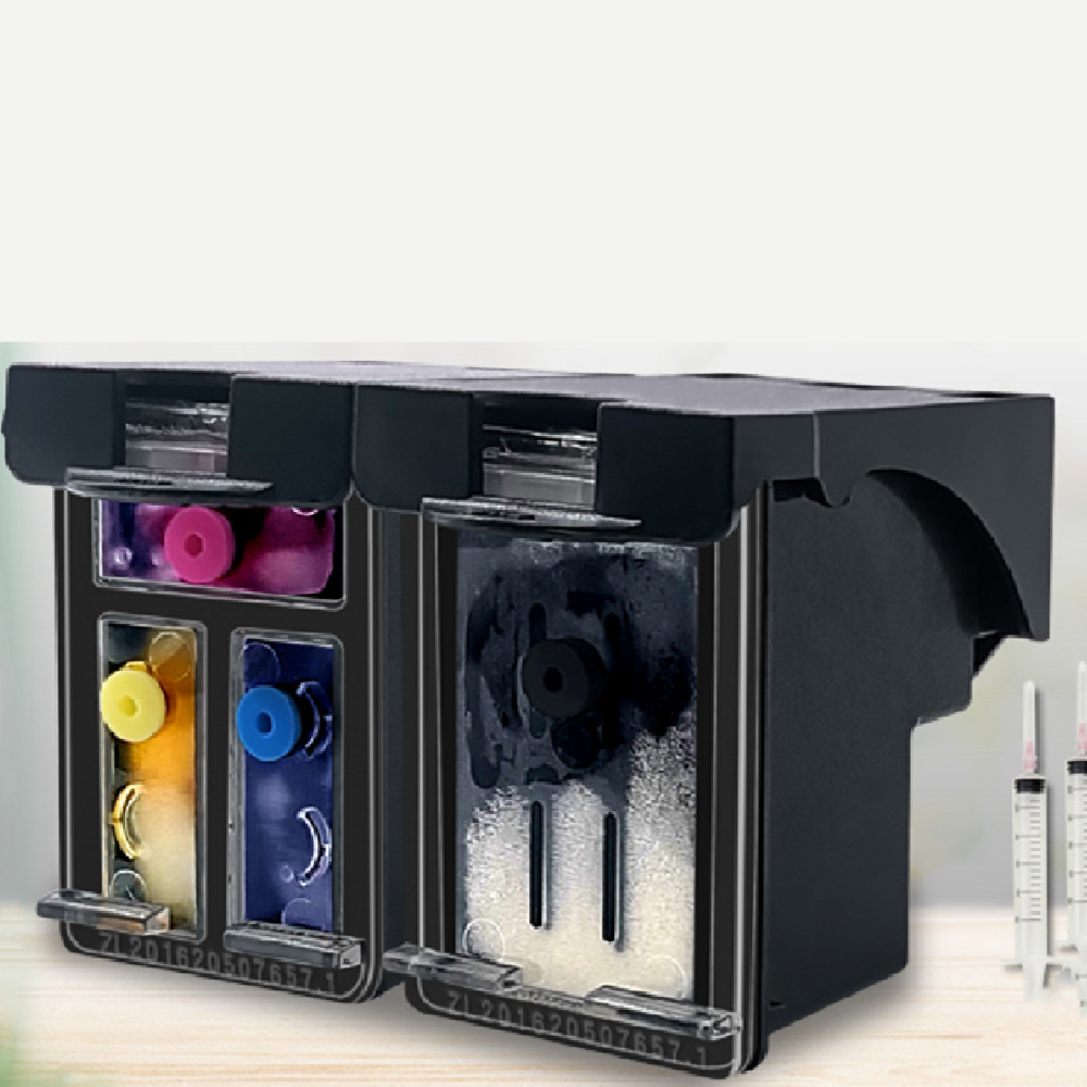 High-Capacity Refillable Ink Cartridge for HP Printers
