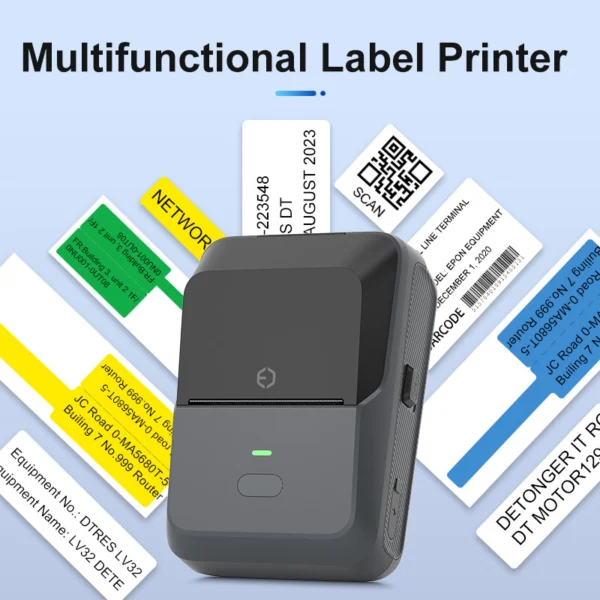 P2 Thermal Portable Label Printer with USB Interface