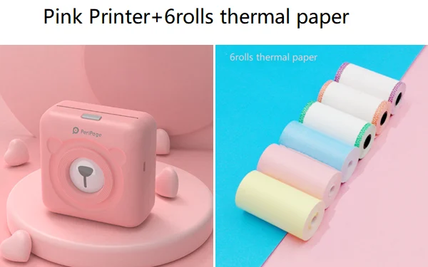Mini Bluetooth Wireless Thermal Sticker Label Printer