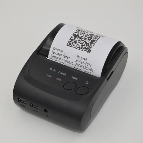 Portable 58mm Bluetooth Thermal Printer