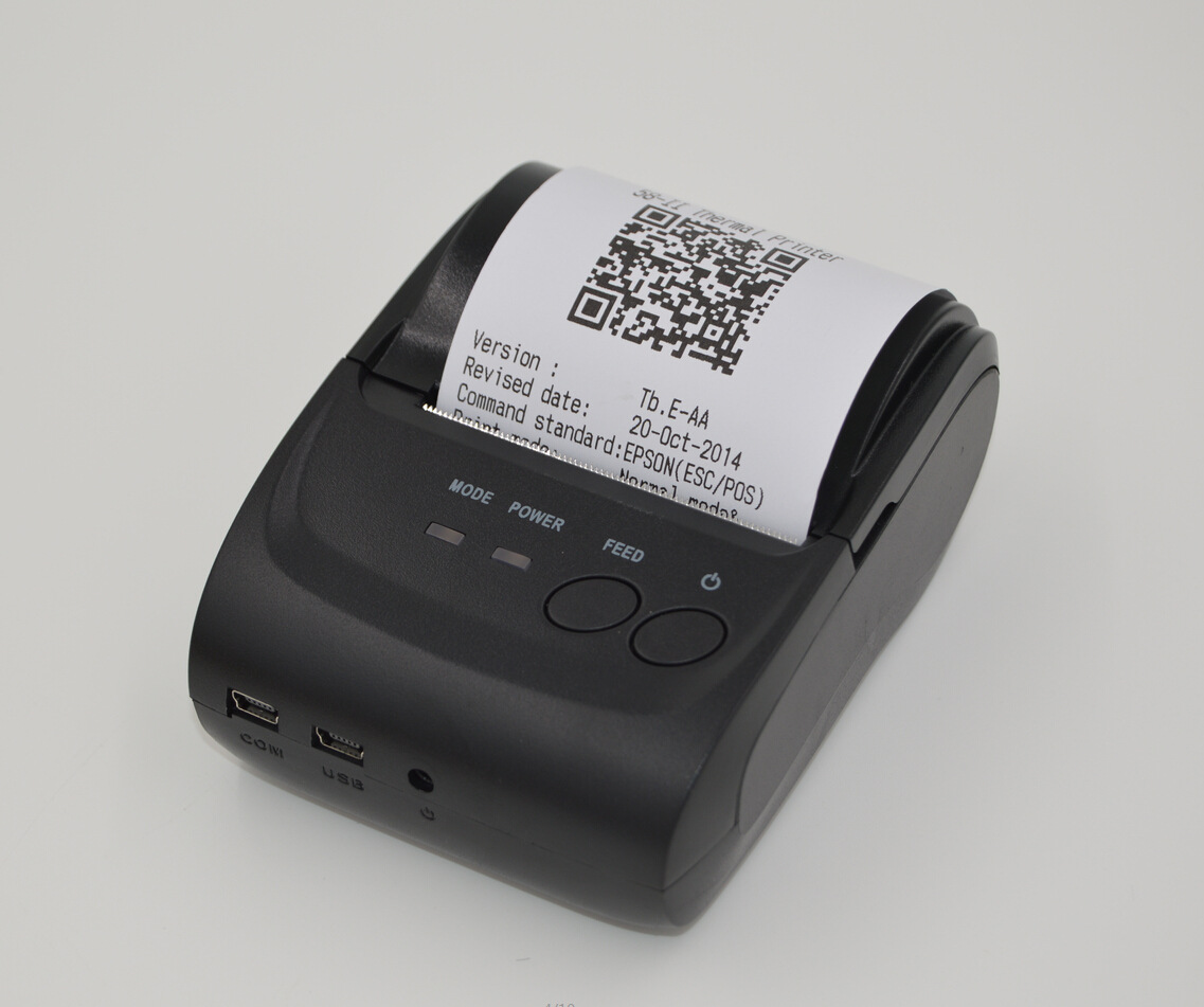 Portable 58mm Bluetooth Thermal Printer