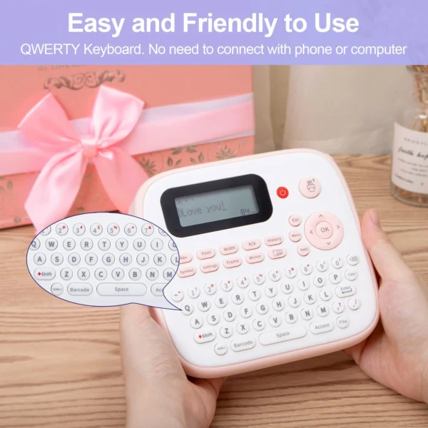 Mini Portable Bluetooth Ink-Free Label Printer