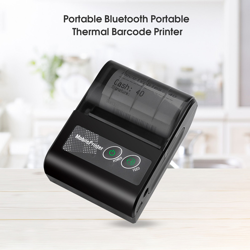 Portable Bluetooth Thermal Printer for Convenience Stores