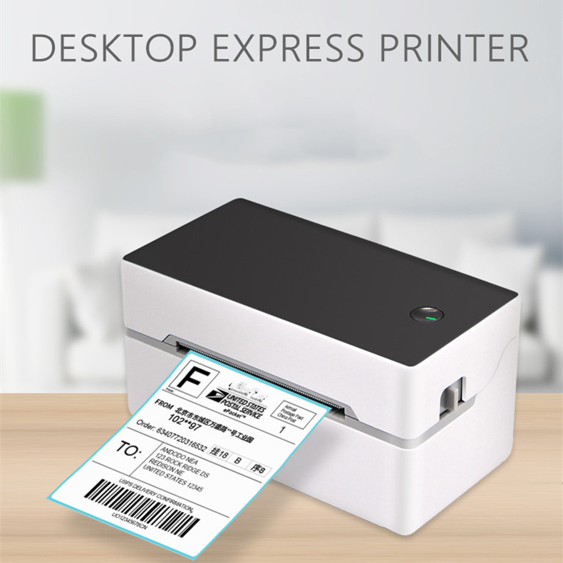 Thermal Label Printer Bluetooth with USB for Barcodes