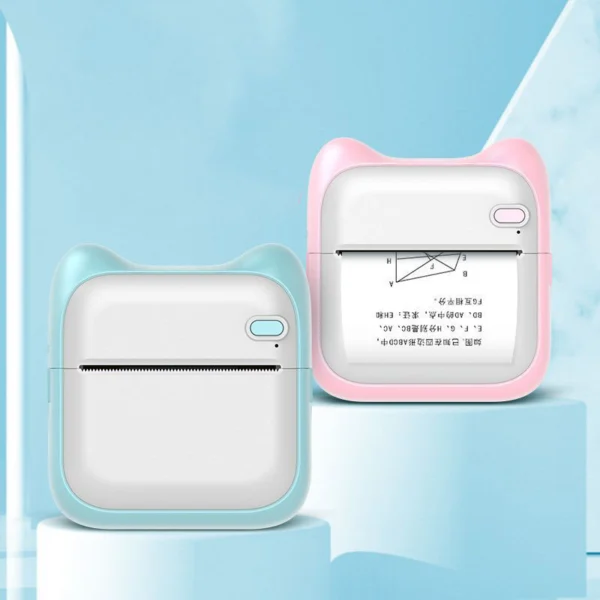 Portable Bluetooth Thermal Printer for Labels and Photos