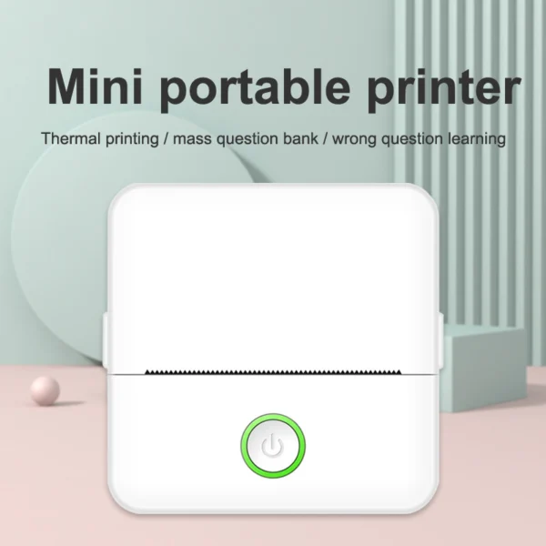 Portable Thermal Printer for Study Notes & Labels
