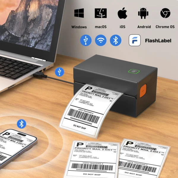 Express Thermal Label Printer Single Machine USB