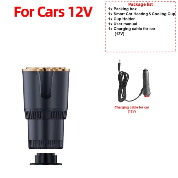 2-in-1 Smart Electric Car & Home Drink Warmer Cooler
