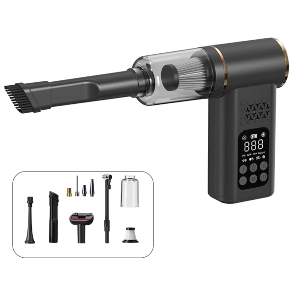 5-in-1 Wireless Portable Vacuum and Smart Tire Inflator
