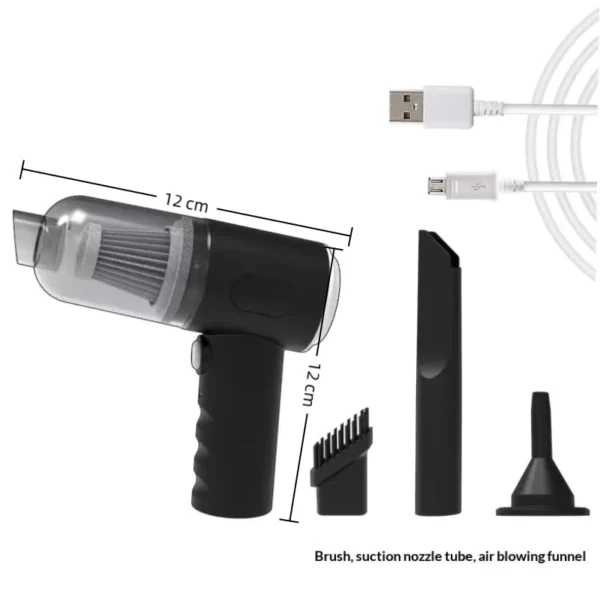 Wireless Portable Car Vacuum Cleaner Mini Wet Dry