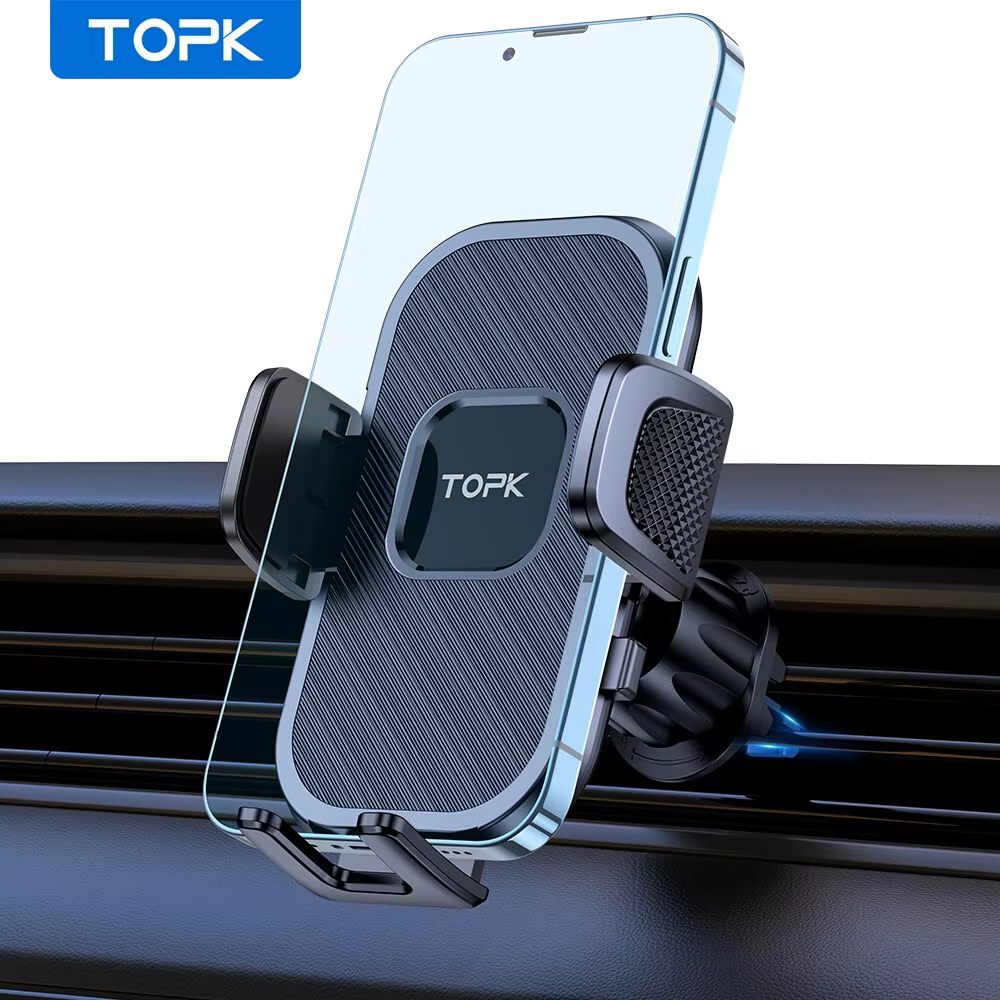 TOPK Car Phone Holder for Air Vent, Dashboard & Windshield