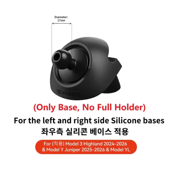 YZ Magnetic Car Phone Holder for Tesla Model Y 3