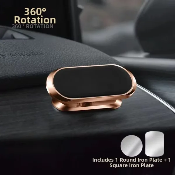 Magnetic Car Phone Holder Stand for iPhone & Samsung