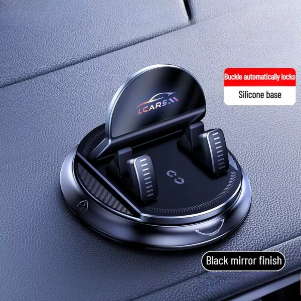 LCARS Universal Rotatable Car Phone Mount with Suction Cup
