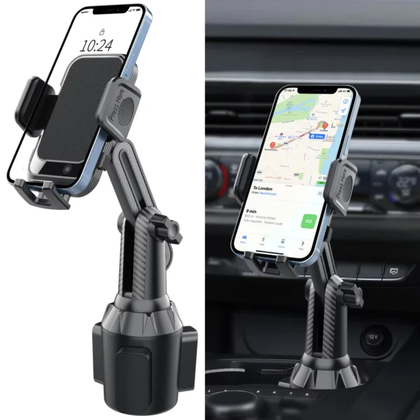 360° Adjustable Cup Phone Holder for 4-7" Phones