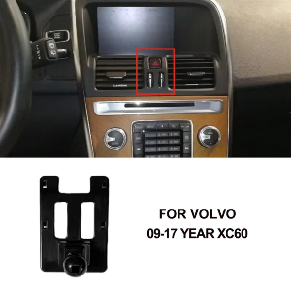Volvo Dedicated Phone Holder Bracket Base Mount