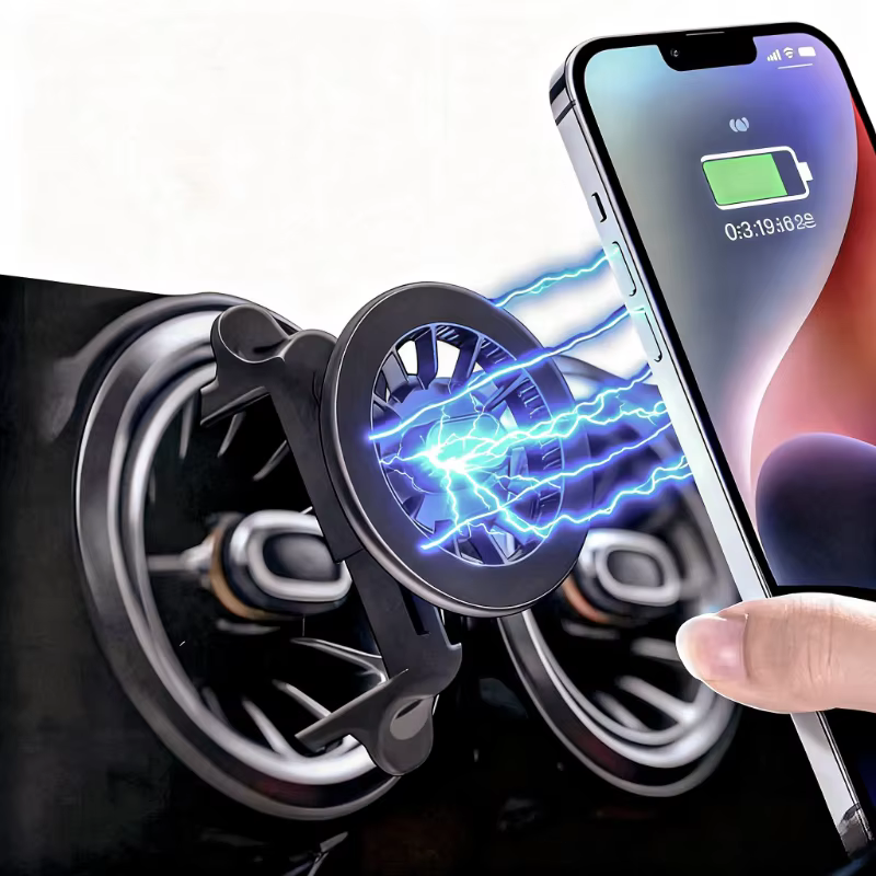 Magnetic Round Air Vent Phone Holder for Mercedes Benz