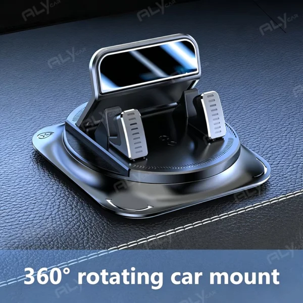 Universal Anti-Slip Car Phone Mount with 360° Rotation